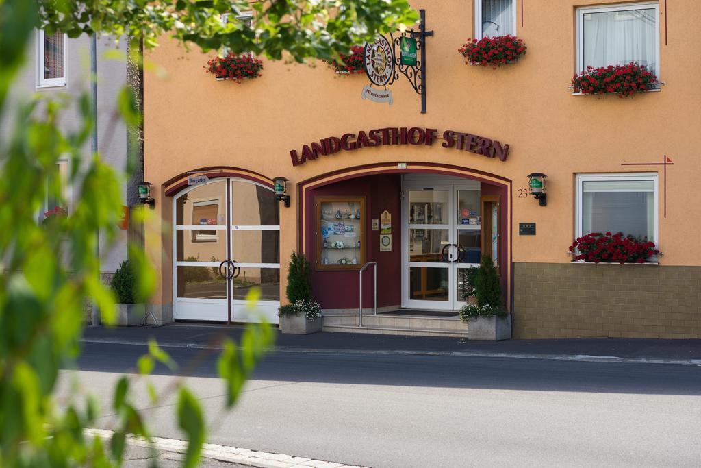 Landgasthof Zum Stern Hammelburg Exteriér fotografie