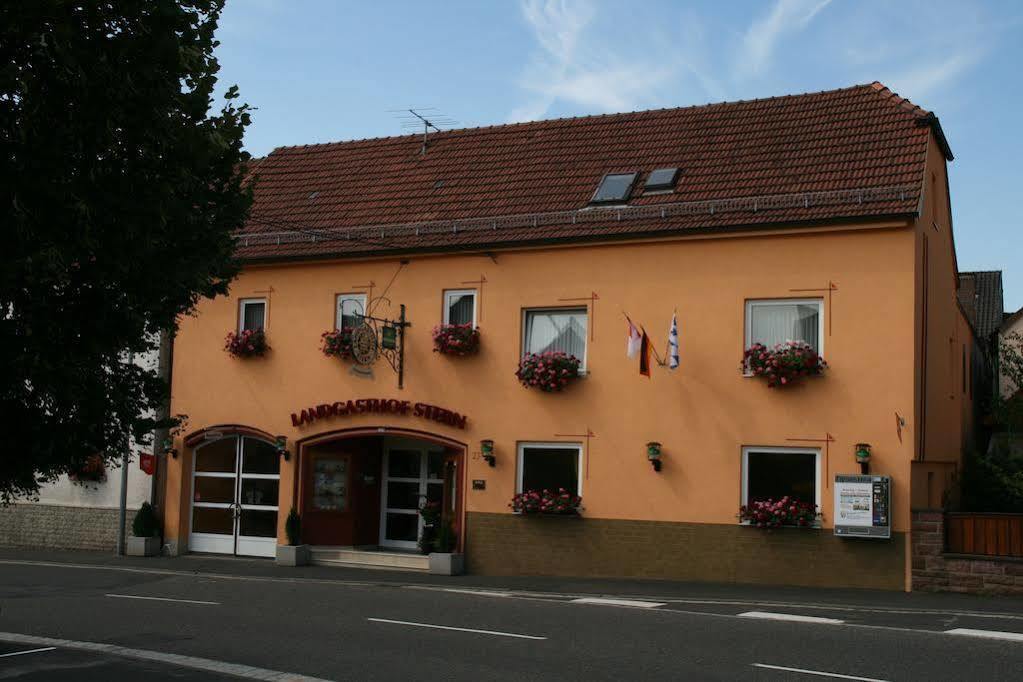 Landgasthof Zum Stern Hammelburg Exteriér fotografie